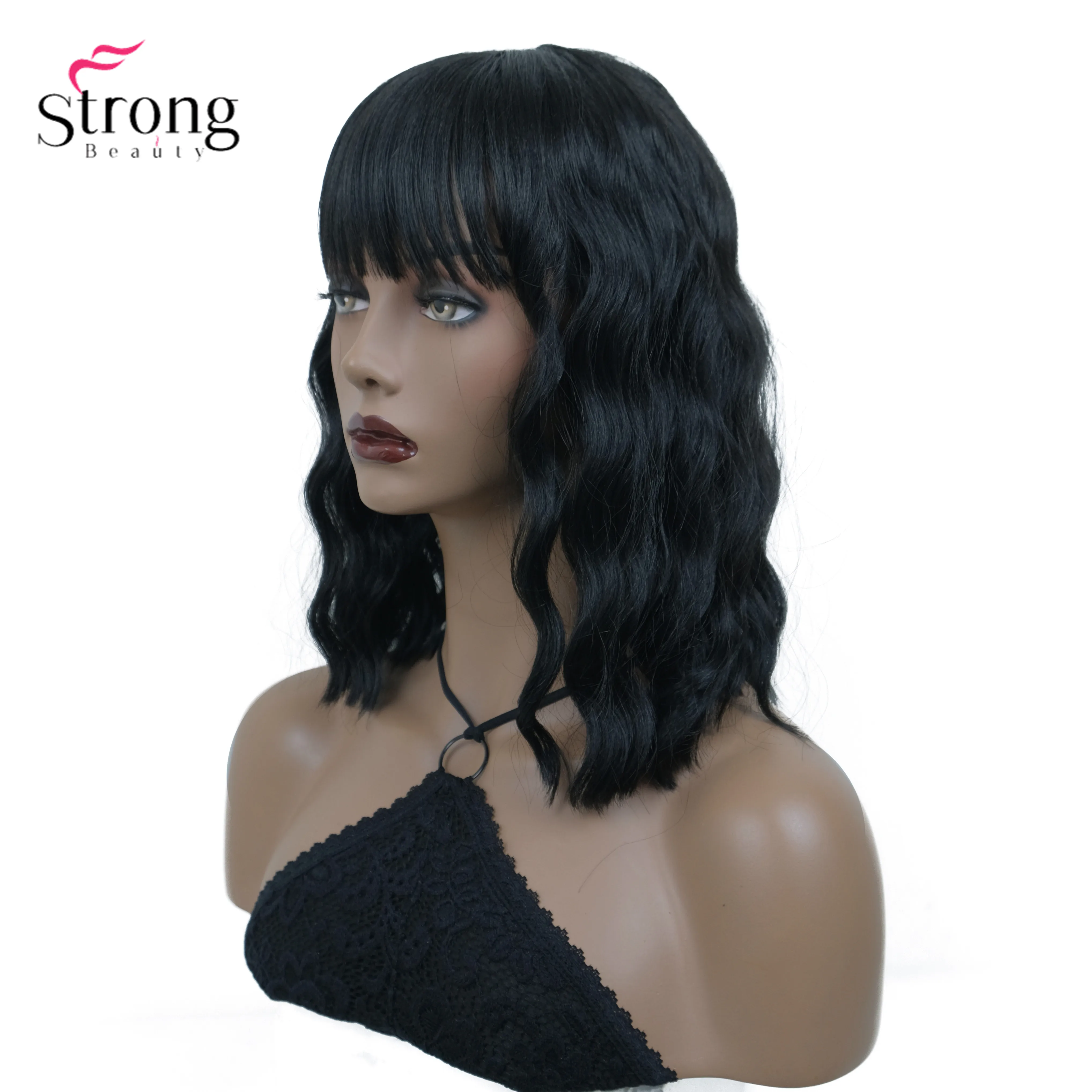 StrongBeauty синтетический парик, аккуратные челки, натуральные волнистые натриевые Длинные бобы парики для женщин
StrongBeauty синтетический парик, аккуратные челки, натуральные волнистые натриевые Длинные бобы парики для женщин