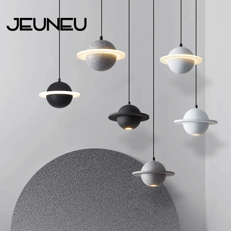 Nordic Modern Creative Planet Cement Pendant Lamp Acrylic LED G9 Living Room Bedroom Dining Bar Indoor Lighting Chandelier
Nordic Modern Creative Planet Cement Pendant Lamp Acrylic LED G9 Living Room Bedroom Dining Bar Indoor Lighting Chandelier