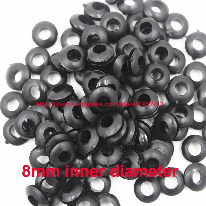 8mm inner diameter double side rubber cable grommet ring wire hole plug wire gasket
8mm inner diameter double side rubber cable grommet ring wire hole plug wire gasket