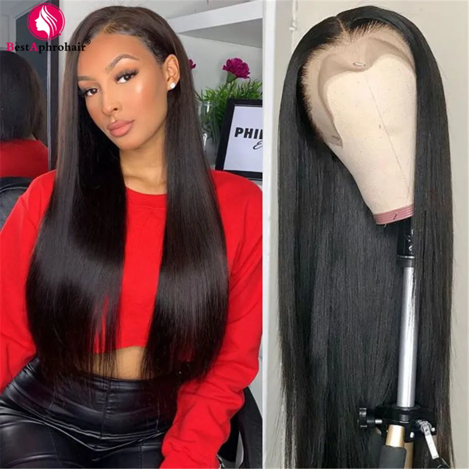 Straight Human Hair Wigs For Black Women Lace Front Wig Brazilian Human Hair Wigs Pre-Plucked Lace 13x4 Frontal Wig 150% Density
Straight Human Hair Wigs For Black Women Lace Front Wig Brazilian Human Hair Wigs Pre-Plucked Lace 13x4 Frontal Wig 150% Density