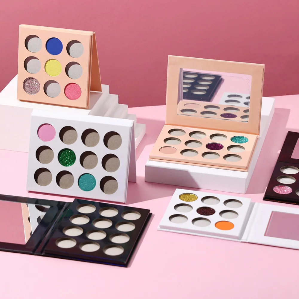 25Pcs DIY Empty Eyeshadow Palette No Logo Private Label Matte Shimmer Eye Shadow Palette Glitter Pigment Power Cosmetics Natural
25Pcs DIY Empty Eyeshadow Palette No Logo Private Label Matte Shimmer Eye Shadow Palette Glitter Pigment Power Cosmetics Natural