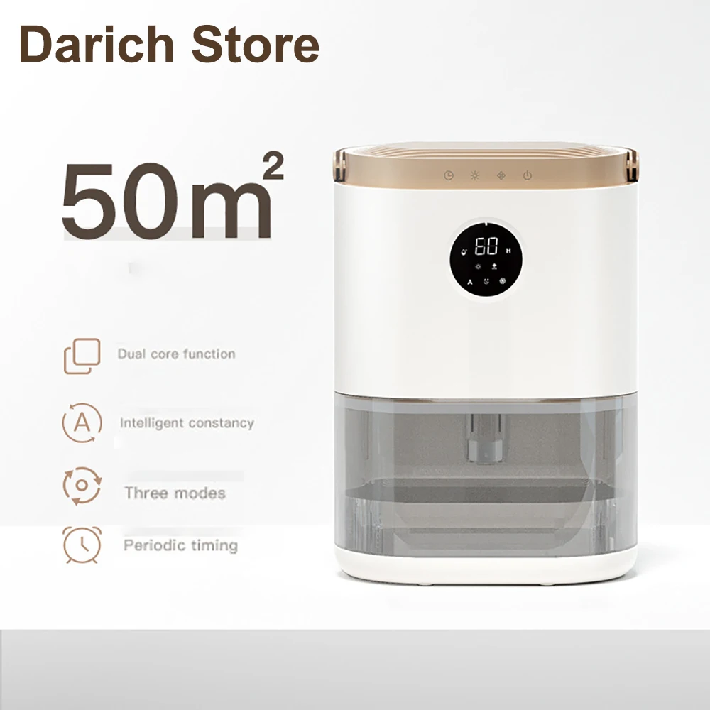 1.5M Power Cord Home Mini Bathroom Dehumidifier 48 Hour Timing Dry Clothes Moisture Absorber Indoor Dampproof 2L Water Tank
1.5M Power Cord Home Mini Bathroom Dehumidifier 48 Hour Timing Dry Clothes Moisture Absorber Indoor Dampproof 2L Water Tank