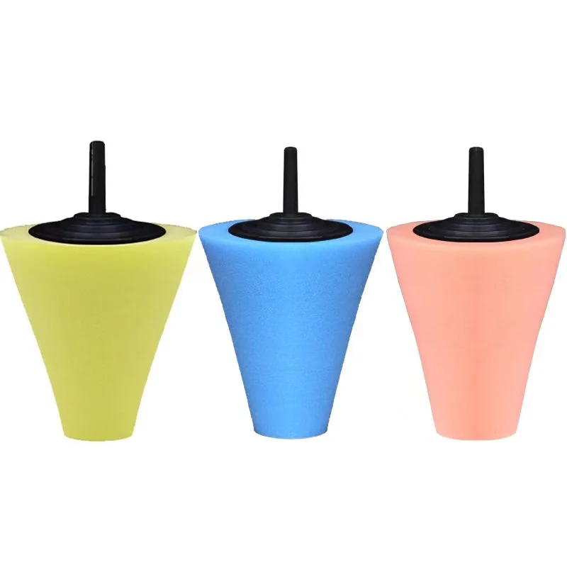 Auto Wheel Polishing Sponge 3inch Polishing Cone Shape Car Hub Buffing Sponge 3pcs/set
Auto Wheel Polishing Sponge 3inch Polishing Cone Shape Car Hub Buffing Sponge 3pcs/set