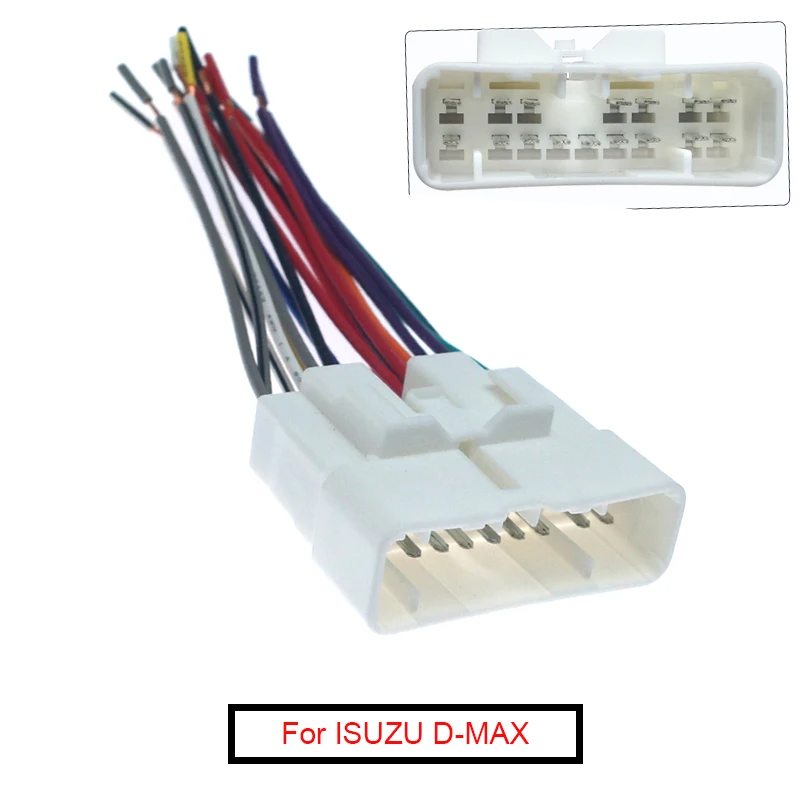 FEELDO 10Pcs Car Stereo Radio Wiring Harness Wire Tail Line Plugs for Isuzu D-MAX Car CD/DVD Player Installation Adaptor #AM6242
FEELDO 10Pcs Car Stereo Radio Wiring Harness Wire Tail Line Plugs for Isuzu D-MAX Car CD/DVD Player Installation Adaptor #AM6242