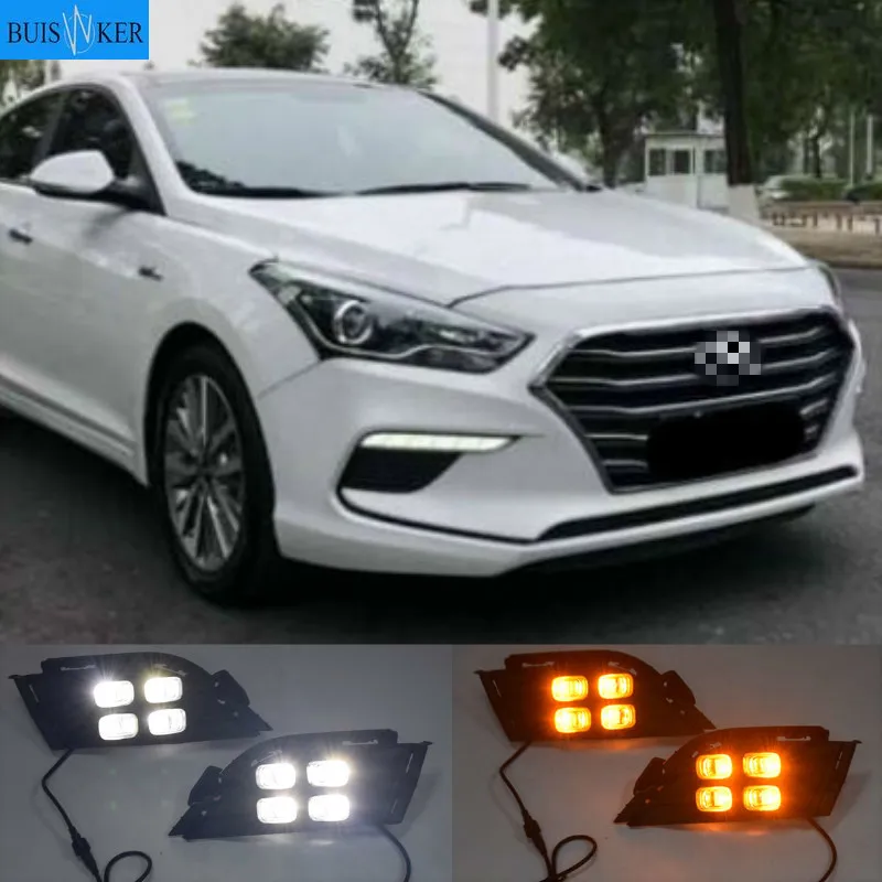 1Pair For Hyundai MISTRA 2017 2018 2019 LED Daytime Running Light Turning Signal Lamp DRL Day Light Front Bumper Fog Light
1Pair For Hyundai MISTRA 2017 2018 2019 LED Daytime Running Light Turning Signal Lamp DRL Day Light Front Bumper Fog Light