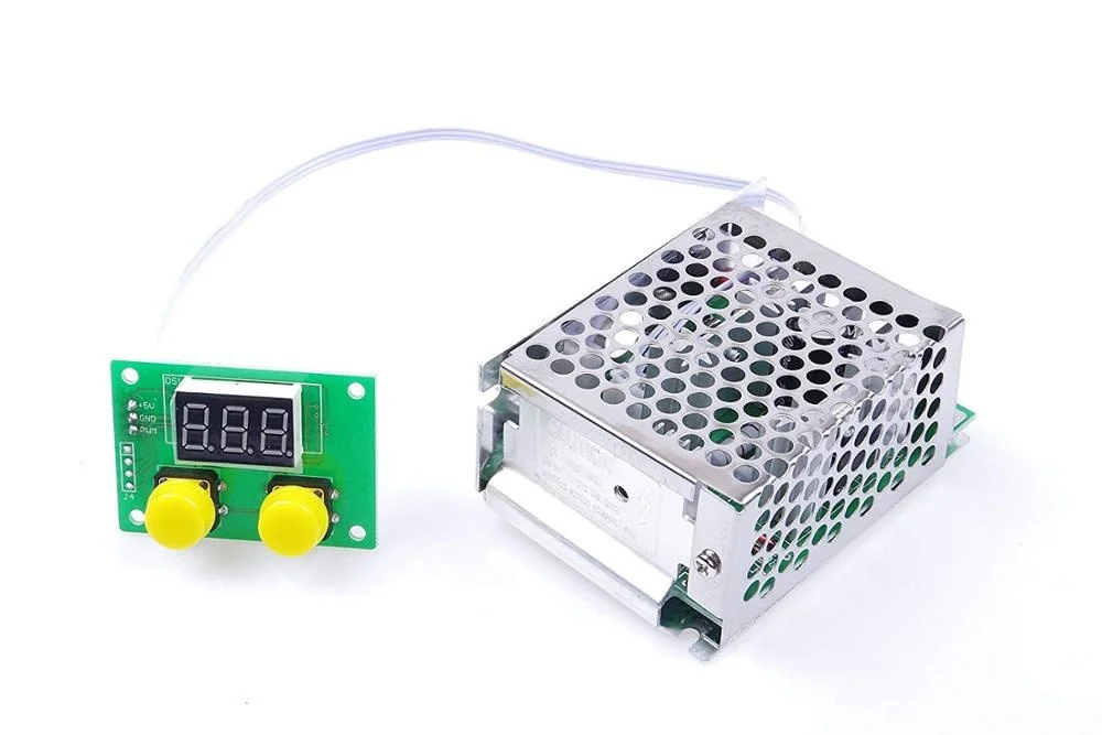 PWM DC Motor Governor 12V 24V 36V DC 9-40V 12A Digital Display Percentage Stepless Speed Switch
PWM DC Motor Governor 12V 24V 36V DC 9-40V 12A Digital Display Percentage Stepless Speed Switch