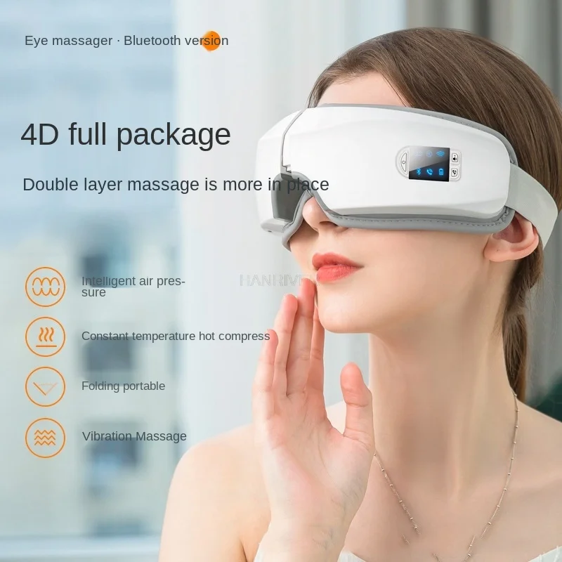 Bluetooth 4 d eye eye massager hot compress air pressure gauge the eye massager eye protect eye massager
Bluetooth 4 d eye eye massager hot compress air pressure gauge the eye massager eye protect eye massager