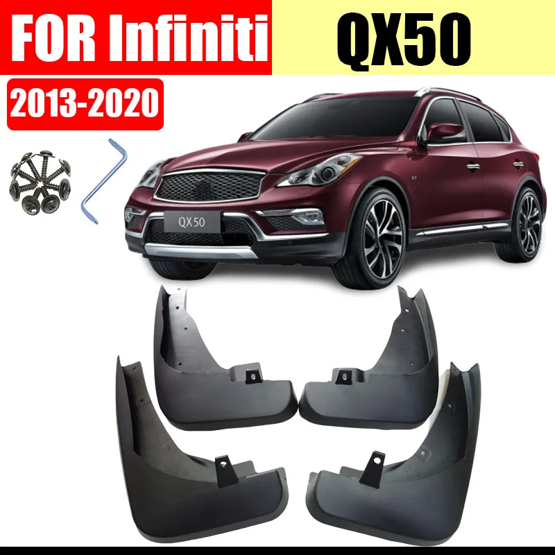 Брызговики для Infiniti QX50, крыло брызговиков, QX50, P71A, защитные крылья, 4 шт.
Брызговики для Infiniti QX50, крыло брызговиков, QX50, P71A, защитные крылья, 4 шт.