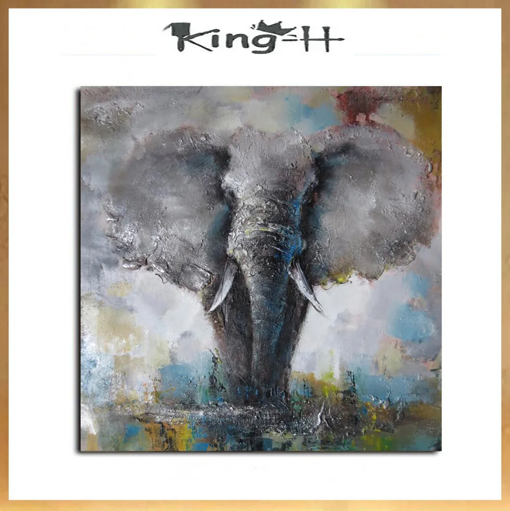 Hunting Ancient Colors Hand Painted Elephant Painting Wall Art Modern Animal Paintings Nordic Child Bedroom Decoration
Hunting Ancient Colors Hand Painted Elephant Painting Wall Art Modern Animal Paintings Nordic Child Bedroom Decoration