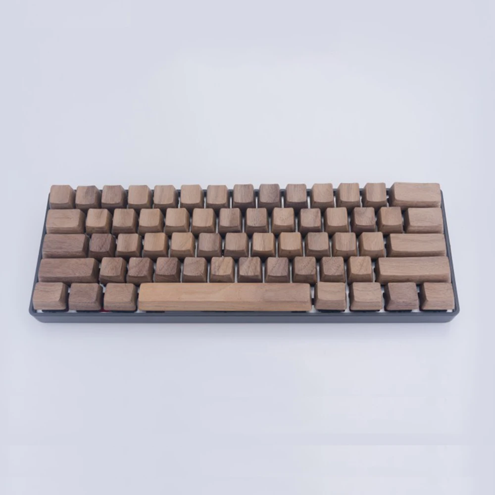 GH60 Full Set Solid Wood Keycaps Customized Handmade Keycaps For Cherry Mx Switch Mechanical Gaming Keyboard Use Wood Keycaps
GH60 Full Set Solid Wood Keycaps Customized Handmade Keycaps For Cherry Mx Switch Mechanical Gaming Keyboard Use Wood Keycaps