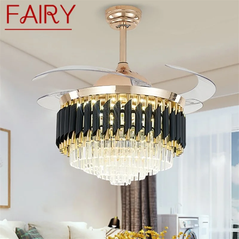 Новый потолочный вентилятор FAIRY, невидимый роскошный хрустальный светодиодный светильник с пультом дистанционного управления, современны...
Новый потолочный вентилятор FAIRY, невидимый роскошный хрустальный светодиодный светильник с пультом дистанционного управления, современны...