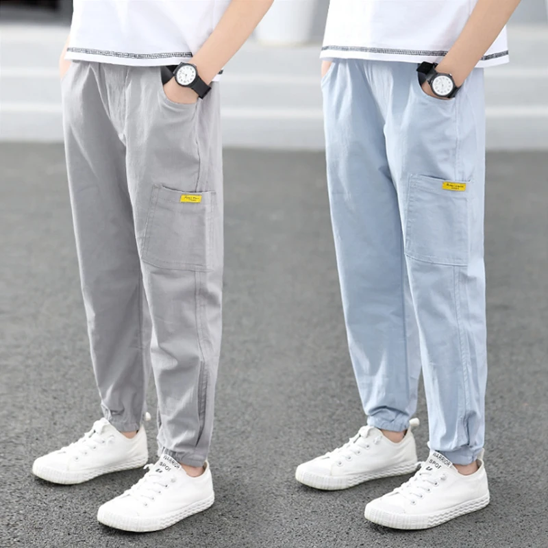 4-14 year boy pants autumn 100% cotton Kids Trousers Pencil Pants Teenage Boy Clothing Elastic Waist Boy Cargo Pants
4-14 year boy pants autumn 100% cotton Kids Trousers Pencil Pants Teenage Boy Clothing Elastic Waist Boy Cargo Pants