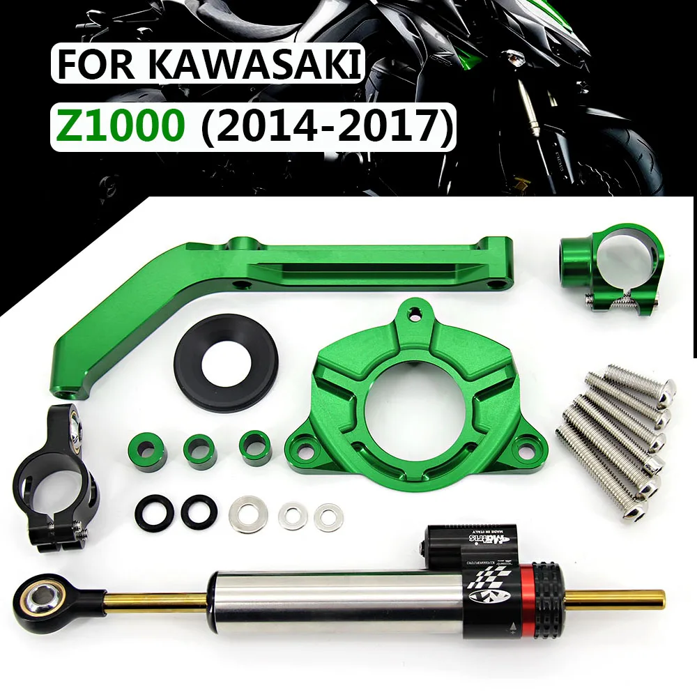 Aluminum Steering Stabilize Motorcycles Damper Bracket Mount Kit For Kawasaki Z1000 2014 2015 2016 2017
Aluminum Steering Stabilize Motorcycles Damper Bracket Mount Kit For Kawasaki Z1000 2014 2015 2016 2017