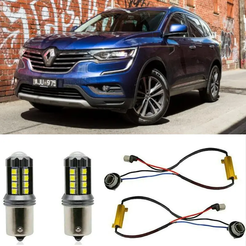 Fog lamps for RENAULT KOLEOS 2 II HC Stop lamp Reverse Back up bulb Front Rear Turn Signal error free 2pc
Fog lamps for RENAULT KOLEOS 2 II HC Stop lamp Reverse Back up bulb Front Rear Turn Signal error free 2pc