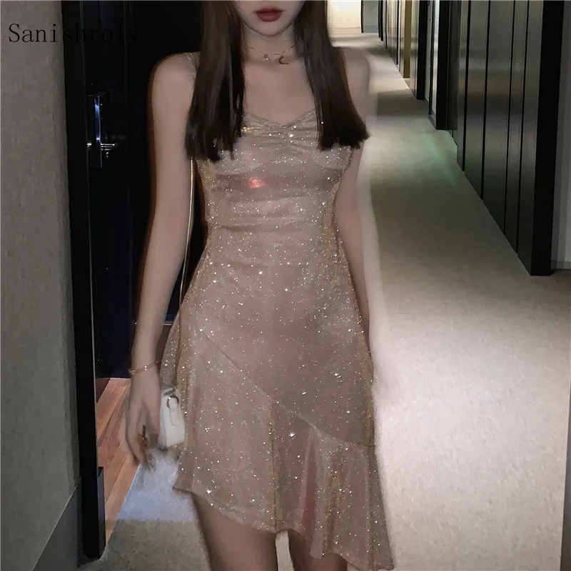 Sanishroly 2021 Sexy V Neck Sequins Spaghetti Strap Dresses Women Sleeveless Trumpet Dress Ladies Mermaid Sexy & Club Vestidos
Sanishroly 2021 Sexy V Neck Sequins Spaghetti Strap Dresses Women Sleeveless Trumpet Dress Ladies Mermaid Sexy & Club Vestidos