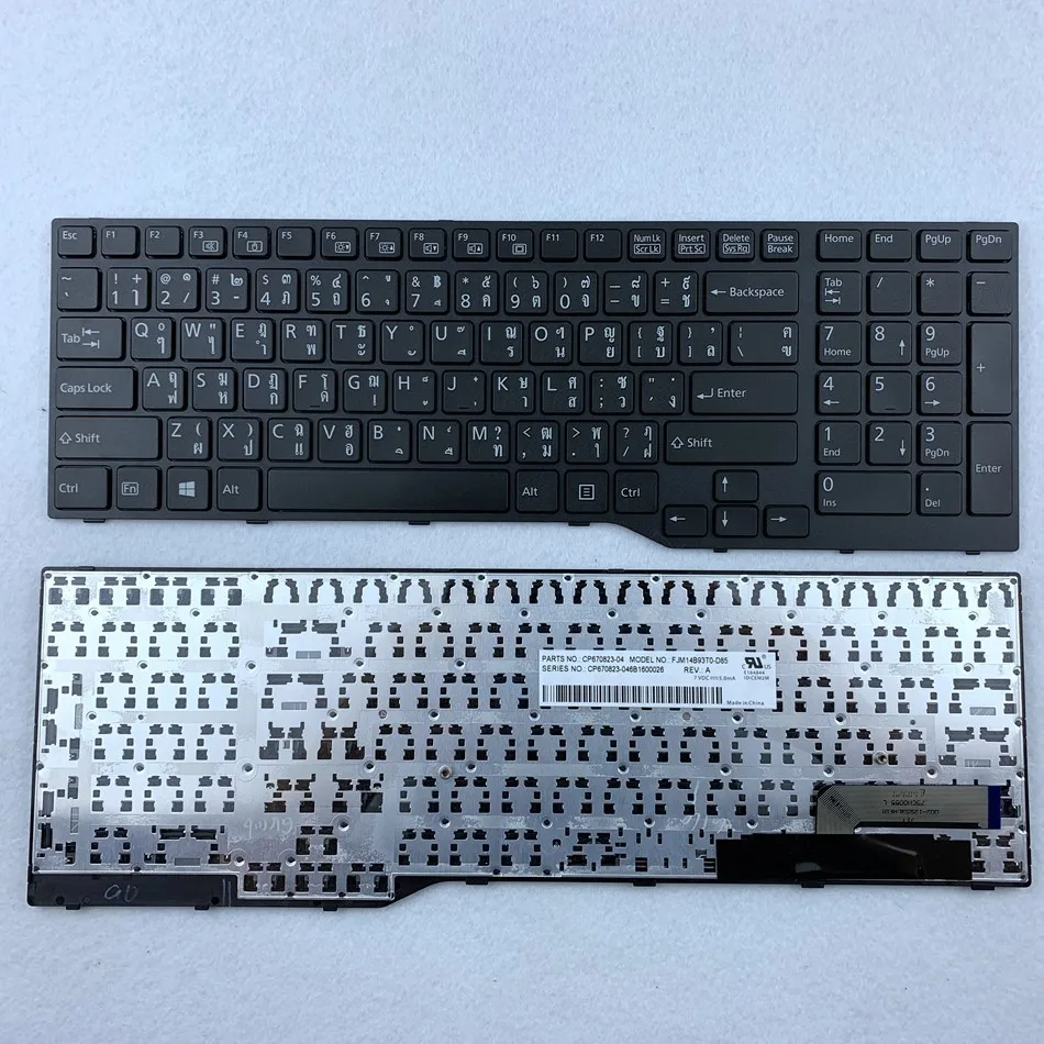 Тайская Клавиатура для ноутбука Fujistu Цельсия H730 H760 H770 серии TI
Тайская Клавиатура для ноутбука Fujistu Цельсия H730 H760 H770 серии TI