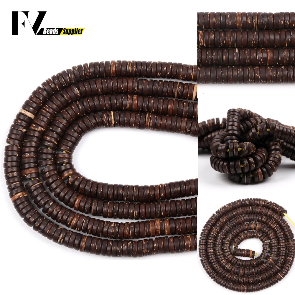 6x2mm Natural Coconut Shell Flat Round Beads Rondelle Charms Spacer Beads For DIY Bracelet Jewelry Making Diy Bracelets Necklace
6x2mm Natural Coconut Shell Flat Round Beads Rondelle Charms Spacer Beads For DIY Bracelet Jewelry Making Diy Bracelets Necklace
