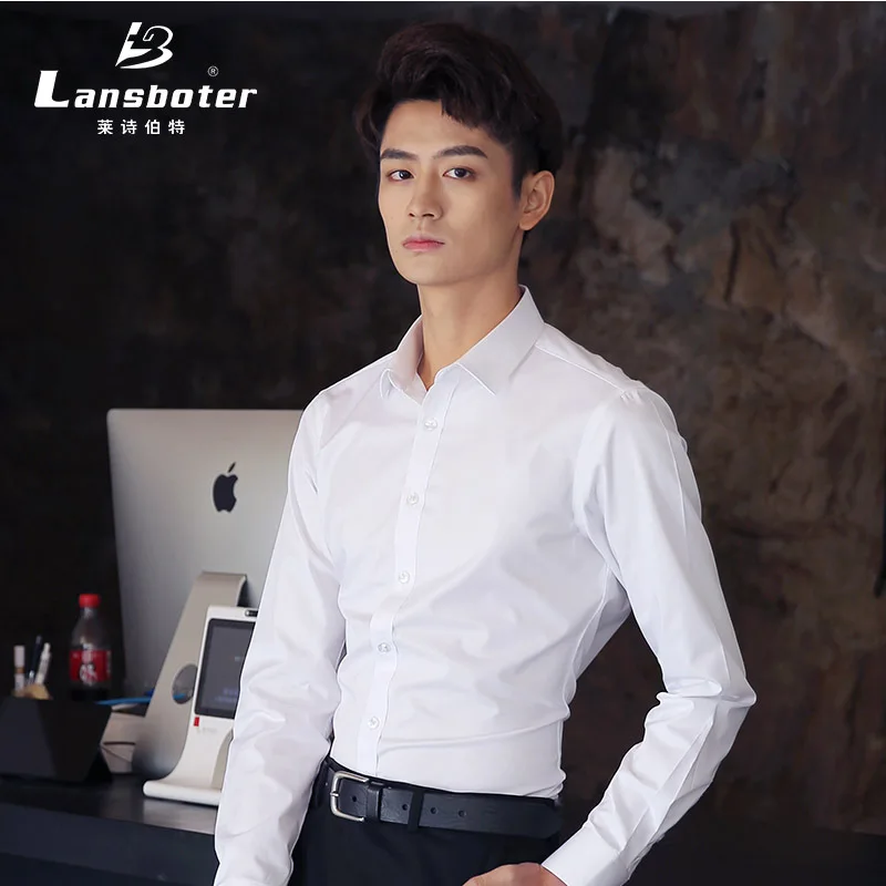 Men Shirt Long Sleeved Solid Slim Fit Male Formal Social Business Dress Shirts For Men Fashion Stylish Chemise Homme TS-713
Men Shirt Long Sleeved Solid Slim Fit Male Formal Social Business Dress Shirts For Men Fashion Stylish Chemise Homme TS-713