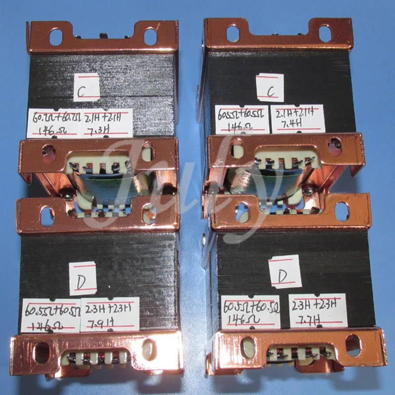 A pair of PT-43 600Ω + 600Ω: 600Ω Z11 iron core output transformer, EI57, DC100mA, 20-105KHZ -2.5DB, 30-92KHZ -1.8DB
A pair of PT-43 600Ω + 600Ω: 600Ω Z11 iron core output transformer, EI57, DC100mA, 20-105KHZ -2.5DB, 30-92KHZ -1.8DB
