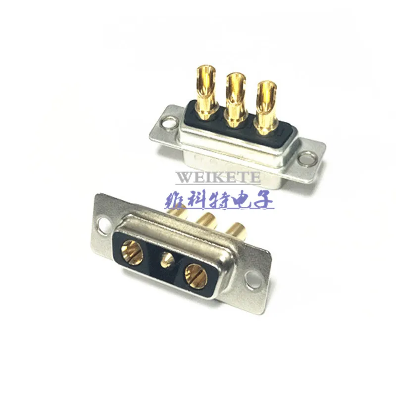 D-SUB type High current plug 3 core Power Plugs 3W3 3V3 Female connector wire type Car frequency connector
D-SUB type High current plug 3 core Power Plugs 3W3 3V3 Female connector wire type Car frequency connector