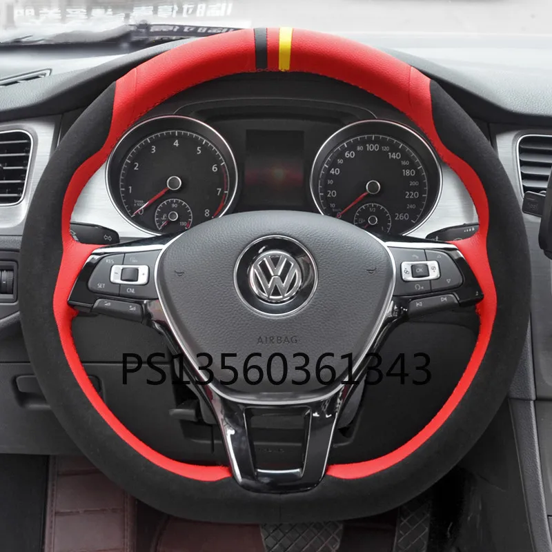 For Volkswagen Lavida Tharu Tiguan Sagitar Magotan cc Bora Golf VI hand stitched steering wheel cover leather suede grip cover
For Volkswagen Lavida Tharu Tiguan Sagitar Magotan cc Bora Golf VI hand stitched steering wheel cover leather suede grip cover