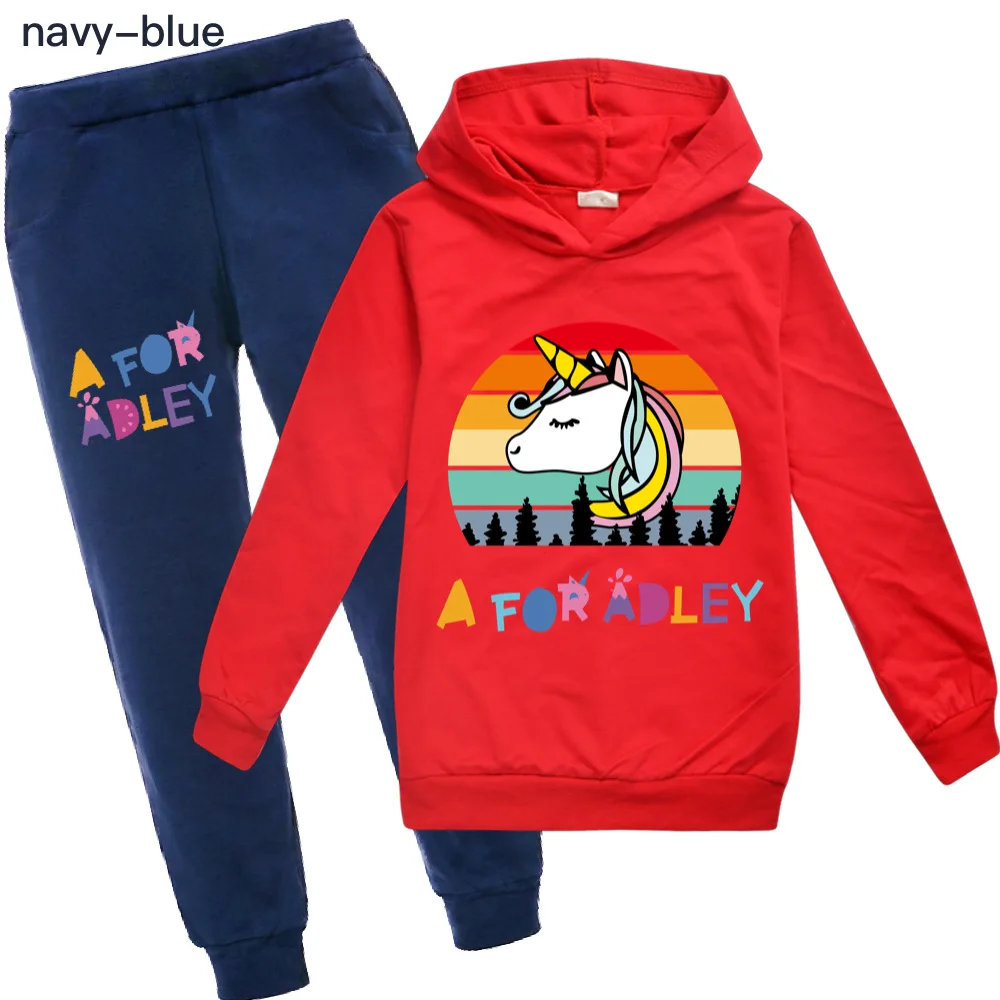 A for Adley Childrens Clothes Sets Boys and Girls Sports Suits Spring Sweatshirt Hoodie Cartoon Tracksuit 2 Piece Teenager Set
A for Adley Childrens Clothes Sets Boys and Girls Sports Suits Spring Sweatshirt Hoodie Cartoon Tracksuit 2 Piece Teenager Set