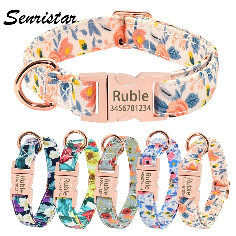 Personalized Name Nylon Dog Collar Custom Engraved ID Name Metal Buckle Adjustable Pet Dog Collar For Small Medium Large Dogs
Personalized Name Nylon Dog Collar Custom Engraved ID Name Metal Buckle Adjustable Pet Dog Collar For Small Medium Large Dogs