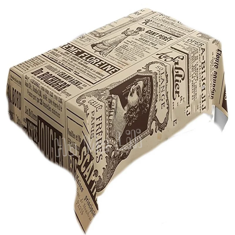Paris Tablecloth Vintage Old Historic Newspaper Journal French Paper Lettering Art Design Dining Room Kitchen Rectangular
Paris Tablecloth Vintage Old Historic Newspaper Journal French Paper Lettering Art Design Dining Room Kitchen Rectangular