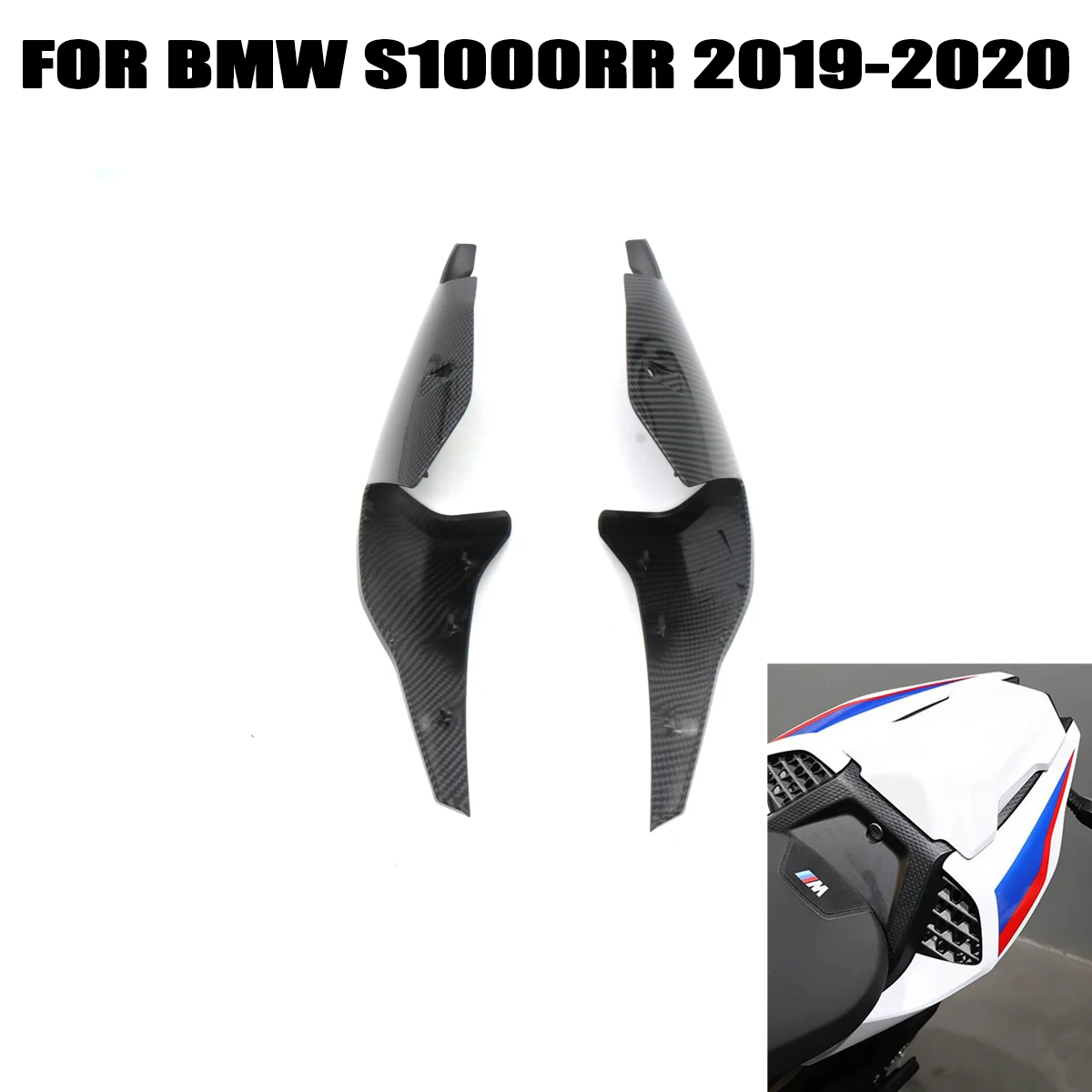 Carbon Fiber Paint Rear Side Tail Driver Seat Fairing Cowl For BMW S1000RR 2019 - 2020
Carbon Fiber Paint Rear Side Tail Driver Seat Fairing Cowl For BMW S1000RR 2019 - 2020