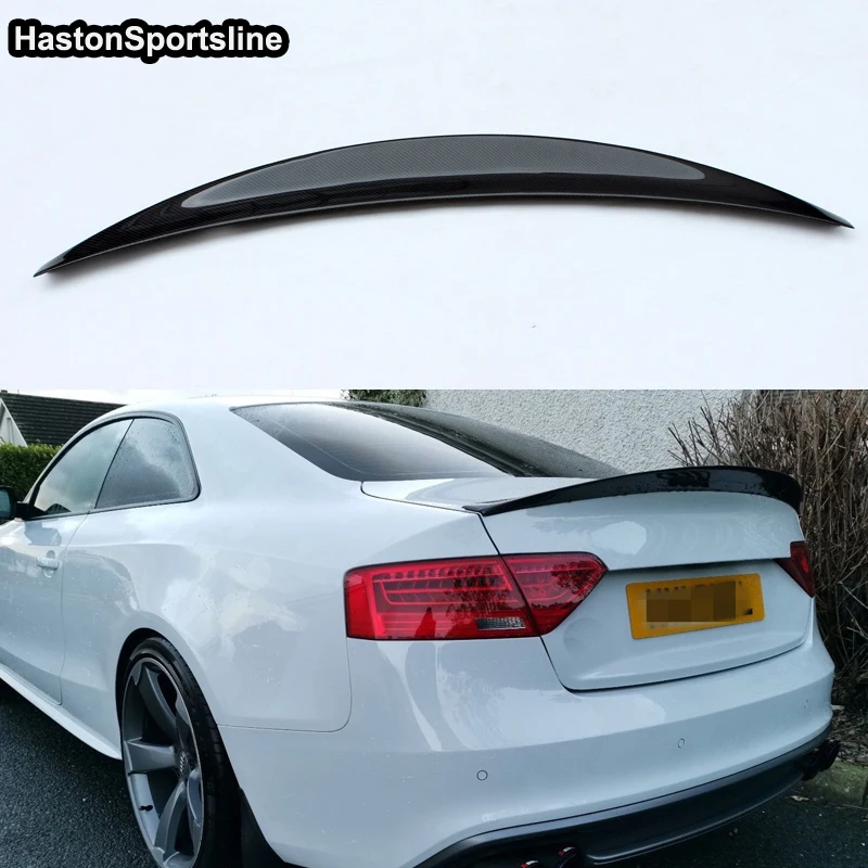 For Audi S5 2Door HK Style Carbon Fiber Rear Trunk Spoiler Car Wing 2013-2016
For Audi S5 2Door HK Style Carbon Fiber Rear Trunk Spoiler Car Wing 2013-2016