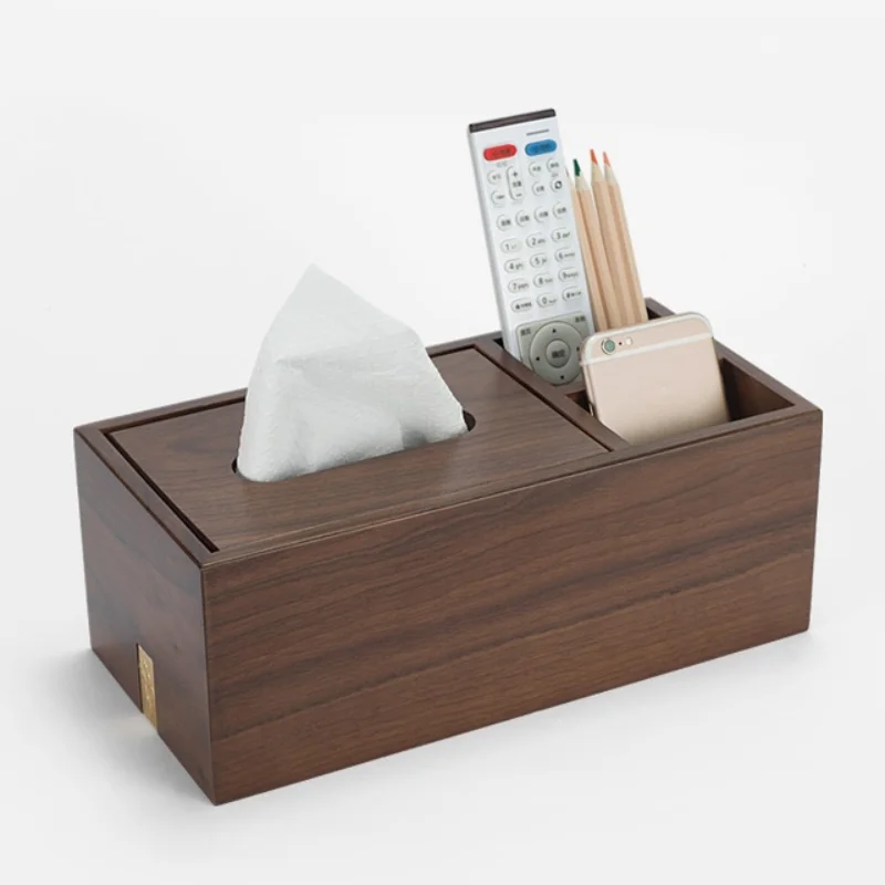 Black Walnut Solid Wood Tissue Box Home Living Room Desktop Pumping Box Coffee Table Remote Control Storage Box Multifunctional
Black Walnut Solid Wood Tissue Box Home Living Room Desktop Pumping Box Coffee Table Remote Control Storage Box Multifunctional