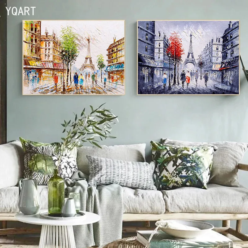 Romantic City Paris Eiffel Tower Landscape Canvas Painting Abstract Posters and Prints Wall Art Pictures for Home Decoration
Romantic City Paris Eiffel Tower Landscape Canvas Painting Abstract Posters and Prints Wall Art Pictures for Home Decoration