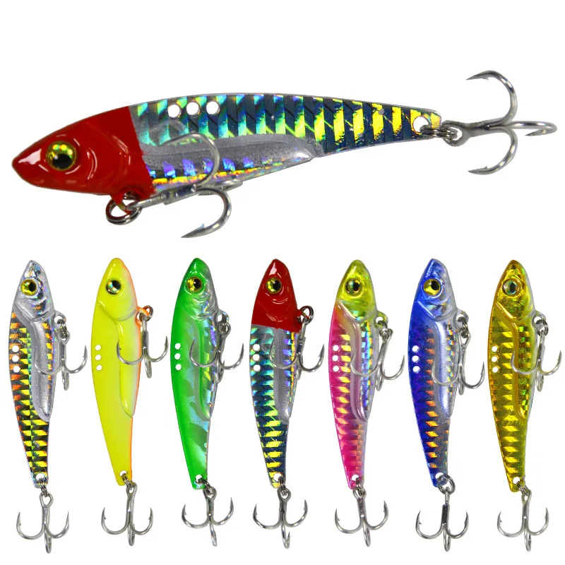 1PC Metal VIB Sequins 8g13g16g Fishing Lure Bait Vibration Spinner Spoon Lure Lifelike Hard Baits with Feather Bass Fishing Tool
1PC Metal VIB Sequins 8g13g16g Fishing Lure Bait Vibration Spinner Spoon Lure Lifelike Hard Baits with Feather Bass Fishing Tool