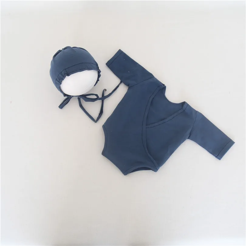 Dark Blue Newborn Romper Handmade Baby Boy Hat Clothes Infant Photo Prop Overalls Long Sleeve Bodysuit Photography Props
Dark Blue Newborn Romper Handmade Baby Boy Hat Clothes Infant Photo Prop Overalls Long Sleeve Bodysuit Photography Props