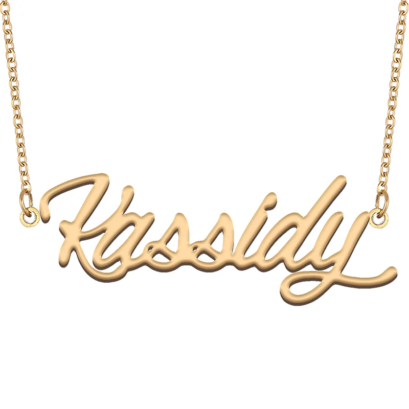 Necklace with Name Kassidy for His Her Family Member Best Friend Birthday Gifts on Christmas Mother Day Valentine's Day
Necklace with Name Kassidy for His Her Family Member Best Friend Birthday Gifts on Christmas Mother Day Valentine's Day