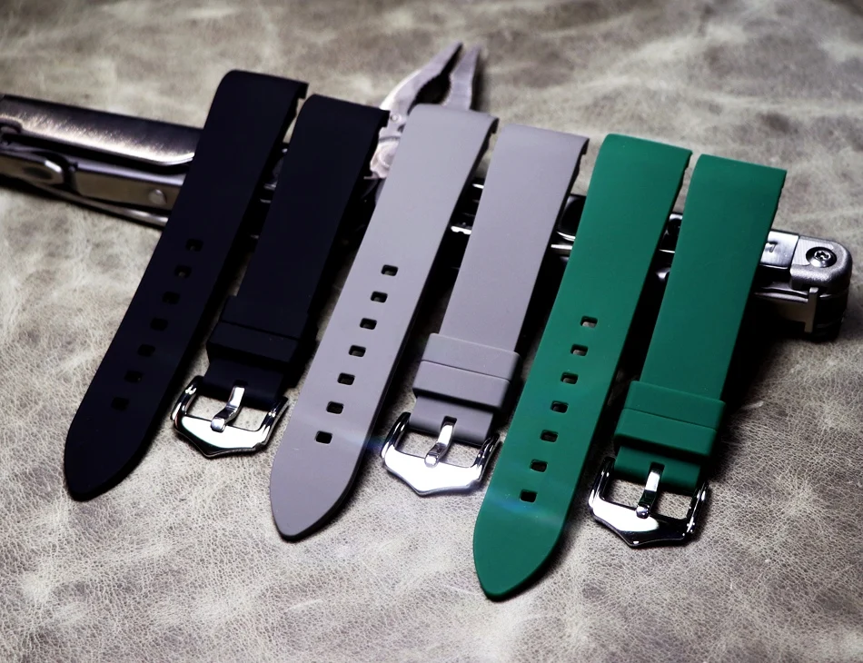 Black Green Gray Silicone Rubber Strap 18mm 19mm 20mm 21mm 22mm For Casio Seiko Watch Men's Bracelet Watchband
Black Green Gray Silicone Rubber Strap 18mm 19mm 20mm 21mm 22mm For Casio Seiko Watch Men's Bracelet Watchband
