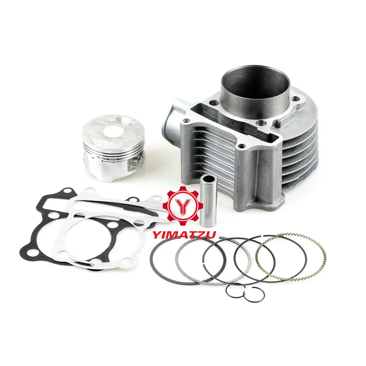 YIMAZU 2013 New 61.5MM Big Bore Kit 12pcs/Set for GY6-150 Necessary Modification
YIMAZU 2013 New 61.5MM Big Bore Kit 12pcs/Set for GY6-150 Necessary Modification