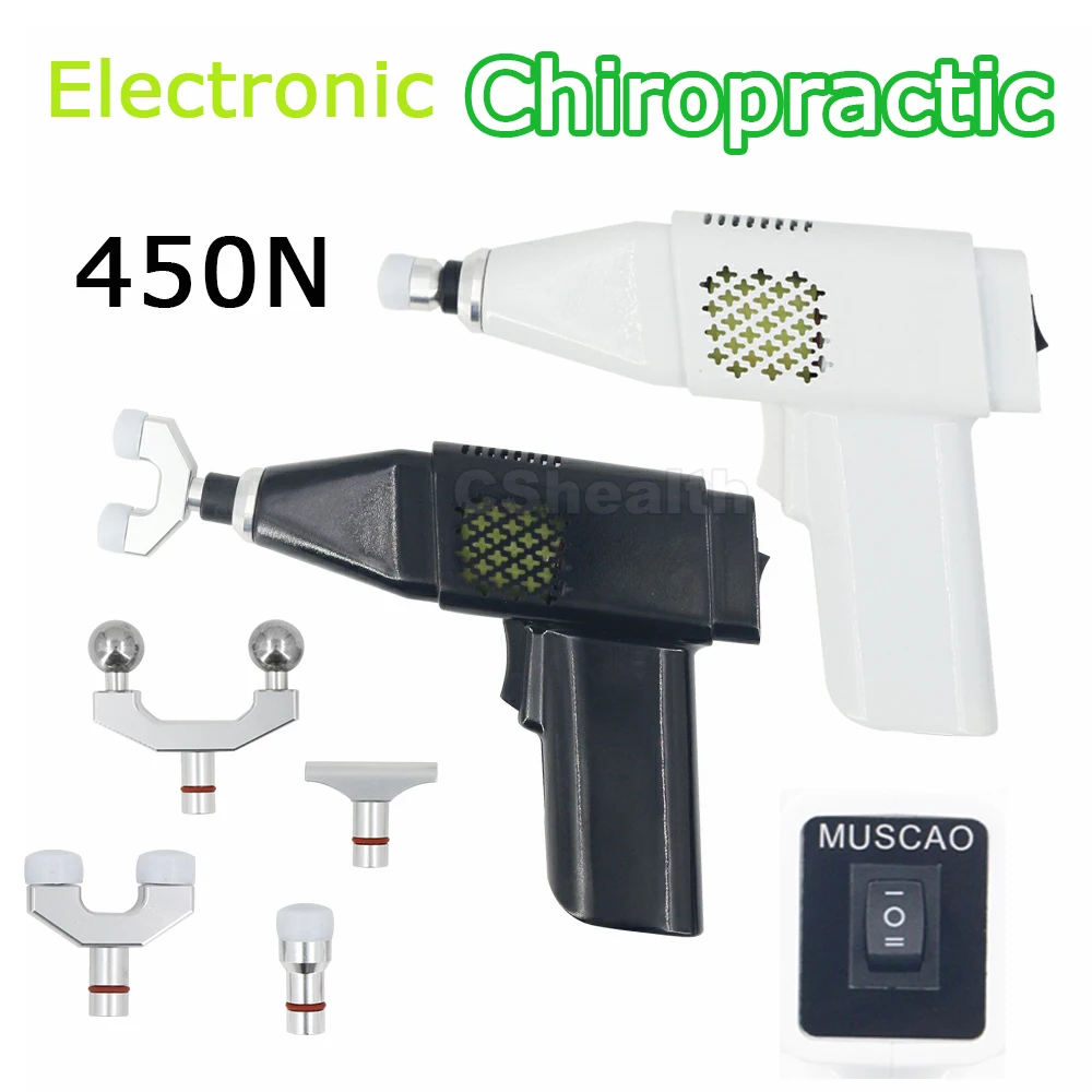 Electric Chiropractic Adjusting Tools Portable Spine Correction Gun 4 Heads for Back Pain Therapy Massage Equipment
Electric Chiropractic Adjusting Tools Portable Spine Correction Gun 4 Heads for Back Pain Therapy Massage Equipment