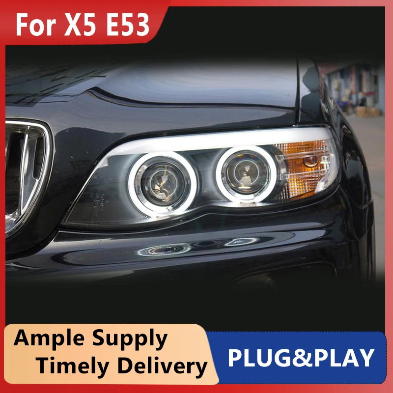 Автомобильный стайлинг фары для BMW X5 фары 2004-2006 E53 светодиодный ные фары DRL ангельские глазки Hid Биксеноновые автомобильные аксессуары
Автомобильный стайлинг фары для BMW X5 фары 2004-2006 E53 светодиодный ные фары DRL ангельские глазки Hid Биксеноновые автомобильные аксессуары