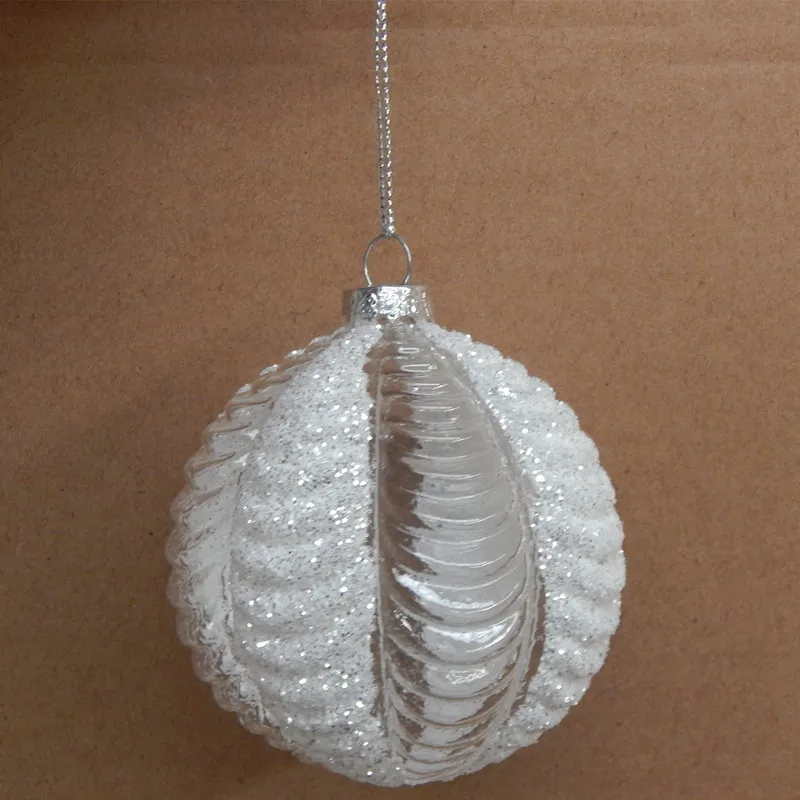 12pcs/pack Diameter=8cm Small Size White Powder Painting Glass Ball Home Decorative Christmas Day Hanging Pendant
12pcs/pack Diameter=8cm Small Size White Powder Painting Glass Ball Home Decorative Christmas Day Hanging Pendant