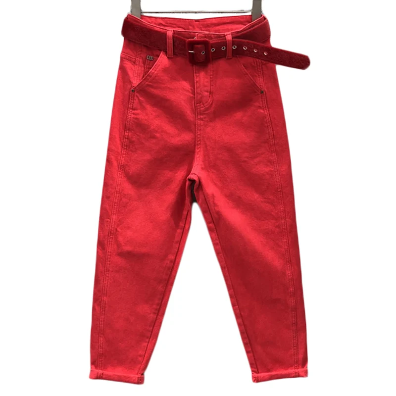 Women's Big Red Loose Thin Harem Pants, Female Fashion, All Cotton, Nine-point Jeans, New Trend, Spring, Autumn, 5XL
Women's Big Red Loose Thin Harem Pants, Female Fashion, All Cotton, Nine-point Jeans, New Trend, Spring, Autumn, 5XL