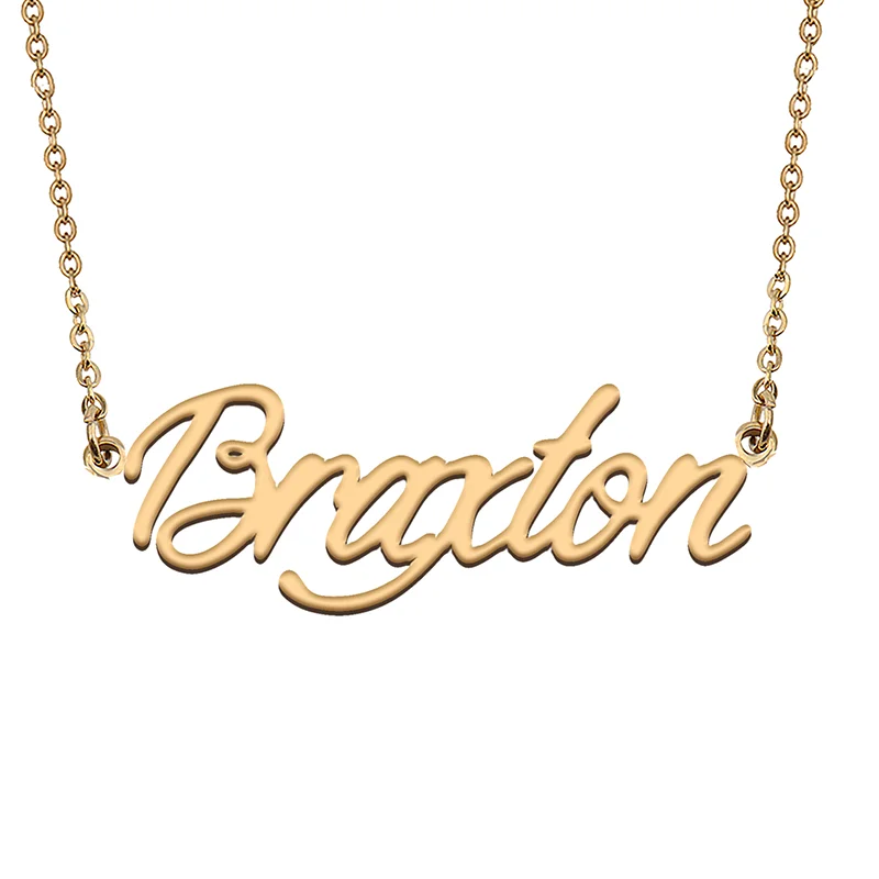 Braxton ожерелье с именем под заказ индивидуальный кулон чокер персонализированные ювелирные изделия подарок для женщин девушек подруг Рождественский подарок
Braxton ожерелье с именем под заказ индивидуальный кулон чокер персонализированные ювелирные изделия подарок для женщин девушек подруг Рождественский подарок