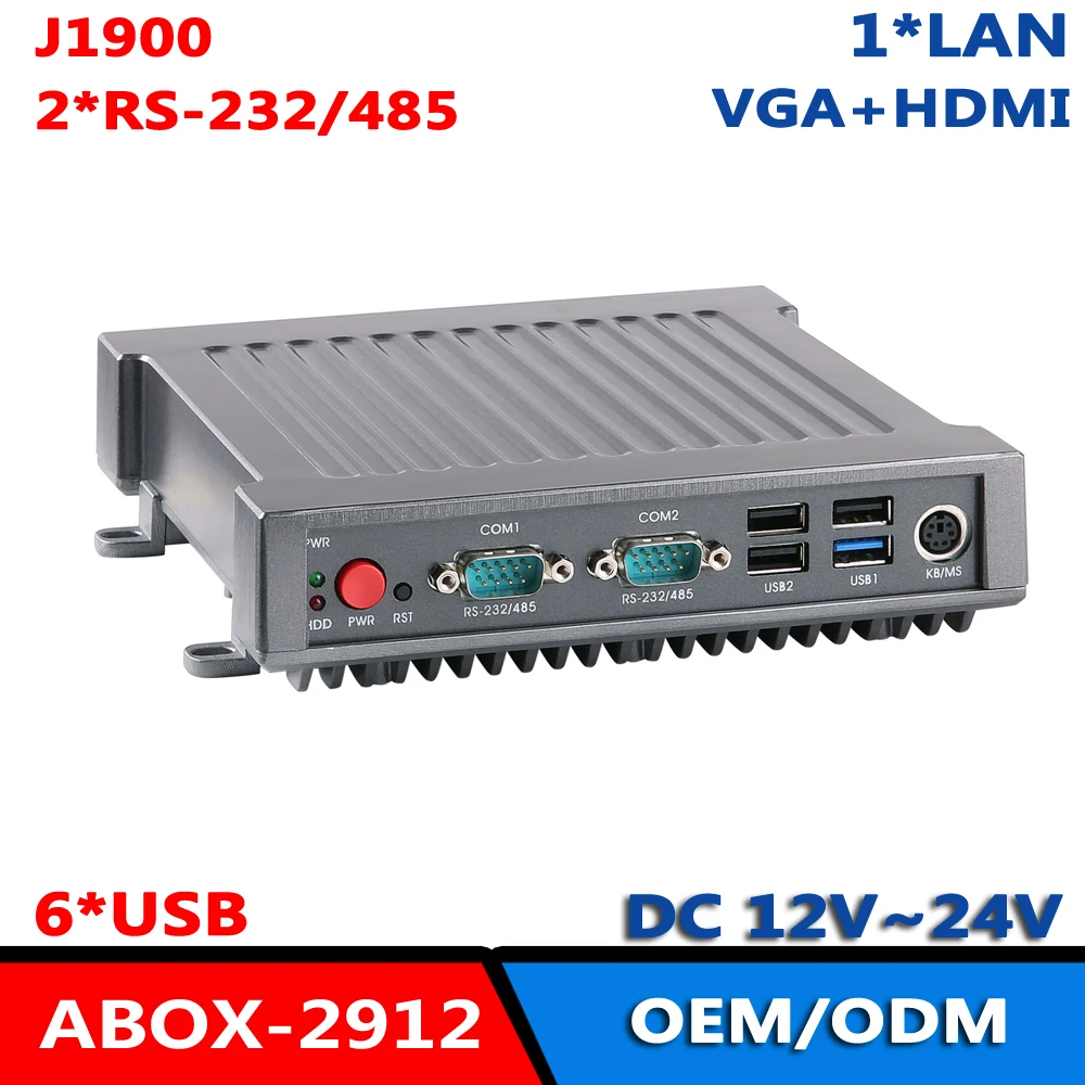Прочный промышленный компьютер без вентилятора J1900 Quad Core с монтировкой в стойку 2 * RS-232/485 COM win7
Прочный промышленный компьютер без вентилятора J1900 Quad Core с монтировкой в стойку 2 * RS-232/485 COM win7
