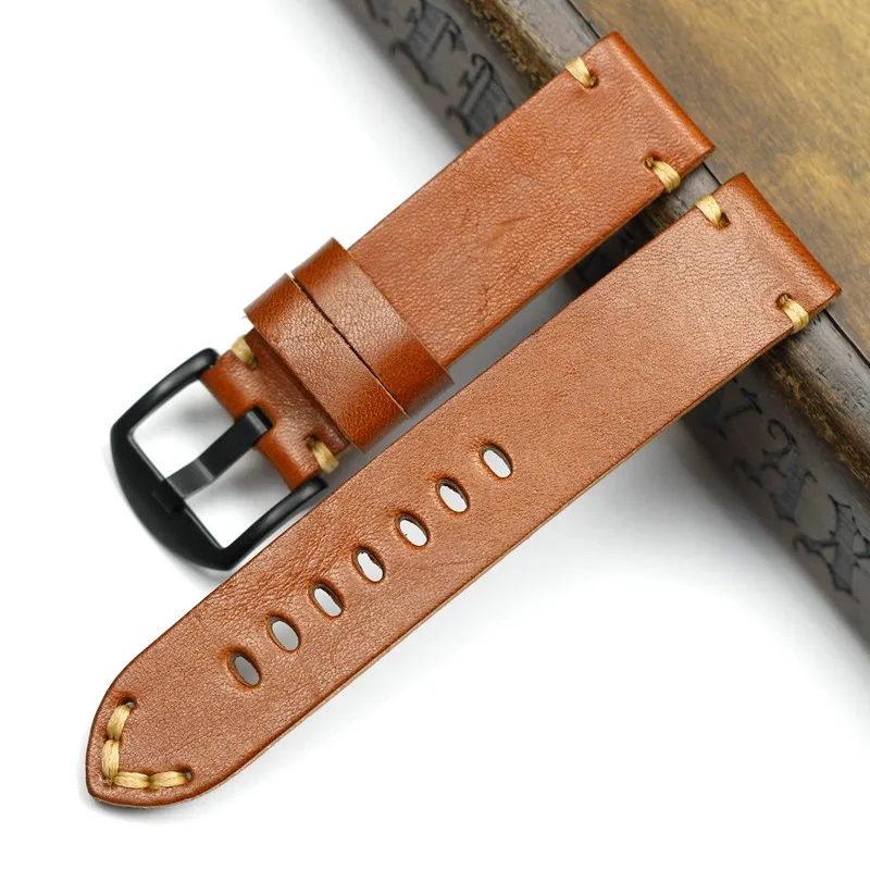 High Quality Retro Genuine Leather Watchband Watch Straps 18mm 19mm 20mm 22mm 24mm Watch Strap Band Belts Pin Buckle Men Women
High Quality Retro Genuine Leather Watchband Watch Straps 18mm 19mm 20mm 22mm 24mm Watch Strap Band Belts Pin Buckle Men Women