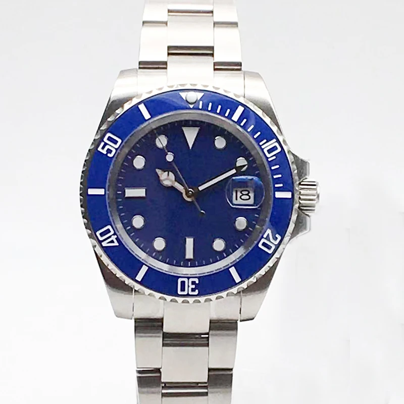 40mm Blue Dial classic men's watch automatic mechanism movement wristwatch waterproof sapphire glass sliding buckle AAA
40mm Blue Dial classic men's watch automatic mechanism movement wristwatch waterproof sapphire glass sliding buckle AAA