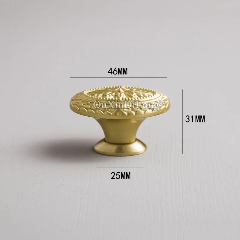 European 10PCS Solid Brass Furniture Cabinet Door Handles Drawer Pulls Cupboard Closet Kitchen TV Wine Cabinet Pulls Knobs
European 10PCS Solid Brass Furniture Cabinet Door Handles Drawer Pulls Cupboard Closet Kitchen TV Wine Cabinet Pulls Knobs