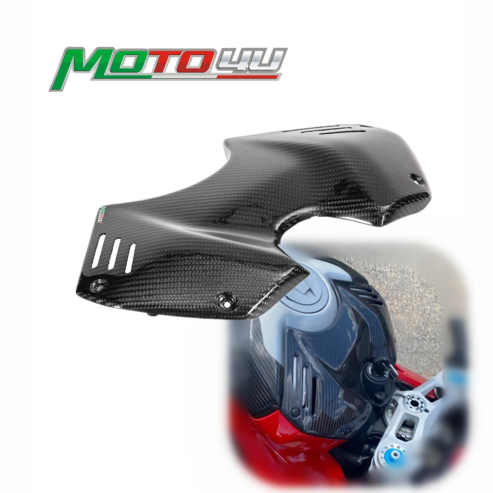 100% Carbon Fiber Front Fuel Gas Tank Cover Protection Covers For Ducati Panigale V4 V4S 2018 2019 2020 2021 2022
100% Carbon Fiber Front Fuel Gas Tank Cover Protection Covers For Ducati Panigale V4 V4S 2018 2019 2020 2021 2022