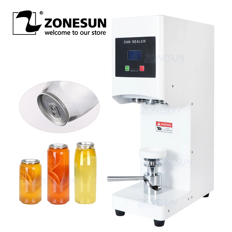 ZONESUN Tabletop Semi-automatic E-juice Plastic Aluminum Tin Can Sealing Machine Bottle Cap Seaming Machine
ZONESUN Tabletop Semi-automatic E-juice Plastic Aluminum Tin Can Sealing Machine Bottle Cap Seaming Machine