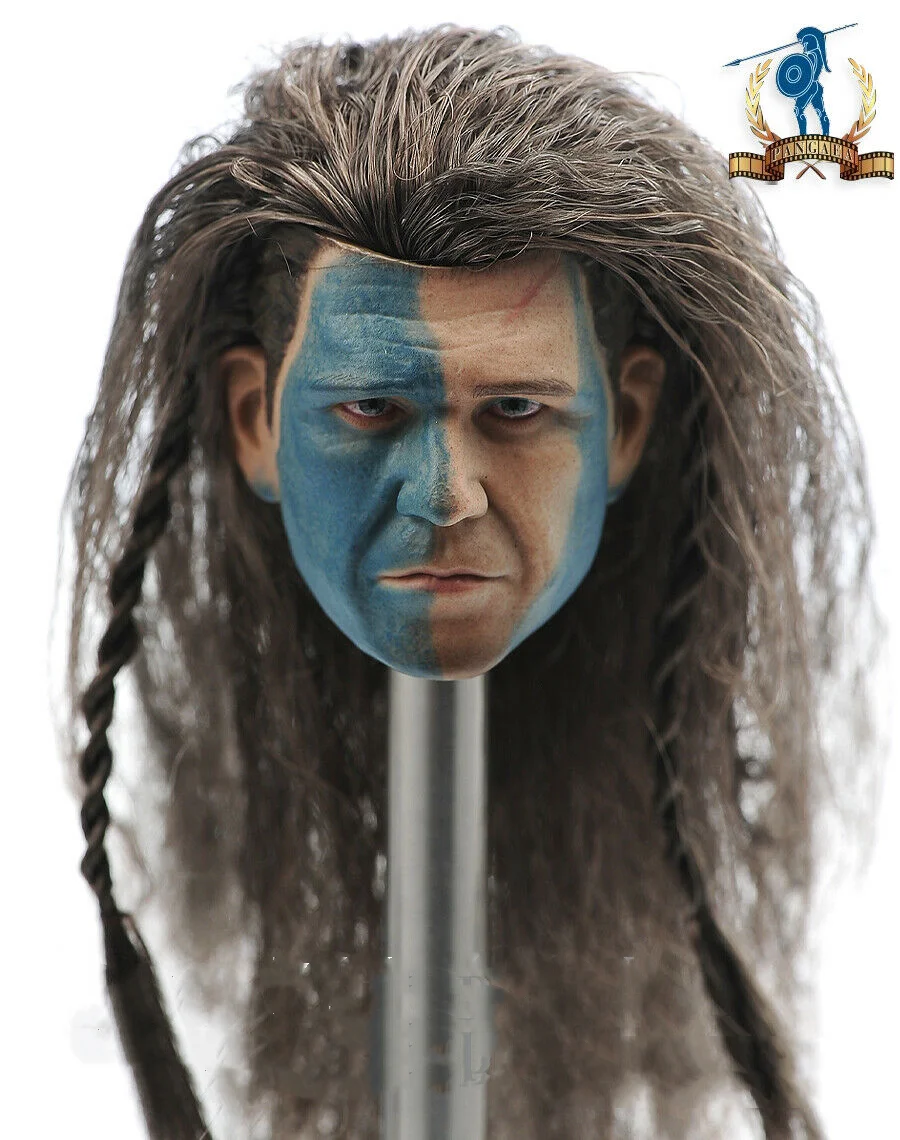 1/6 Scottish William Wallace star Head Sculpt Fit 12" Action Figure Body Model soldier hair transplant toy DIY
1/6 Scottish William Wallace star Head Sculpt Fit 12" Action Figure Body Model soldier hair transplant toy DIY