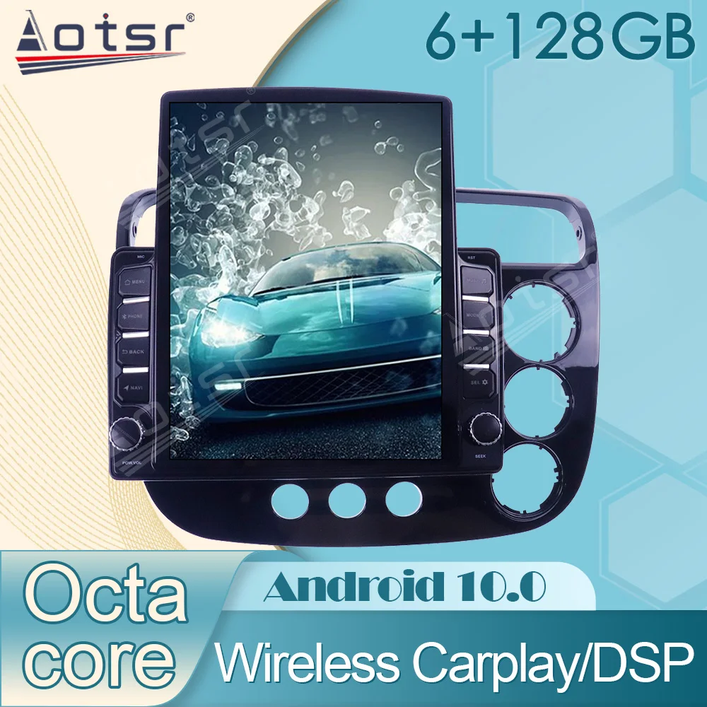 For HONDA CIVIC 2000 - 2005 Right Hand Drive Car Radio Audio Android Stereo Receiver GPS Navigation Video Multimedia Head Unit
For HONDA CIVIC 2000 - 2005 Right Hand Drive Car Radio Audio Android Stereo Receiver GPS Navigation Video Multimedia Head Unit